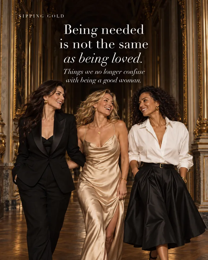 Being needed is not the same as being loved