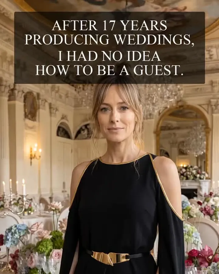 After 17 years producing weddings, I had no idea how to be a guest