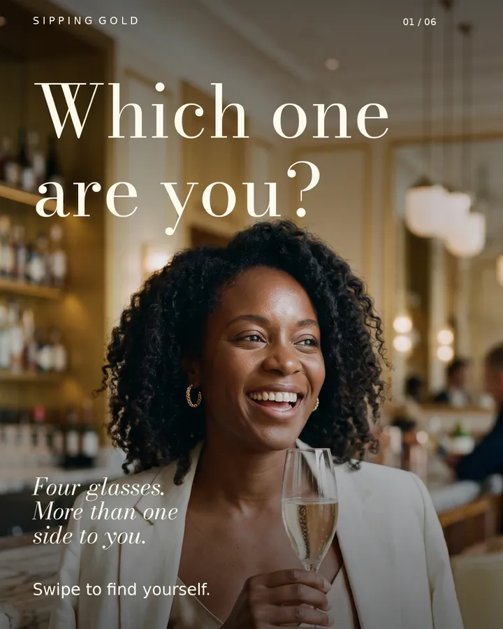 Which one are you? The four glasses quiz